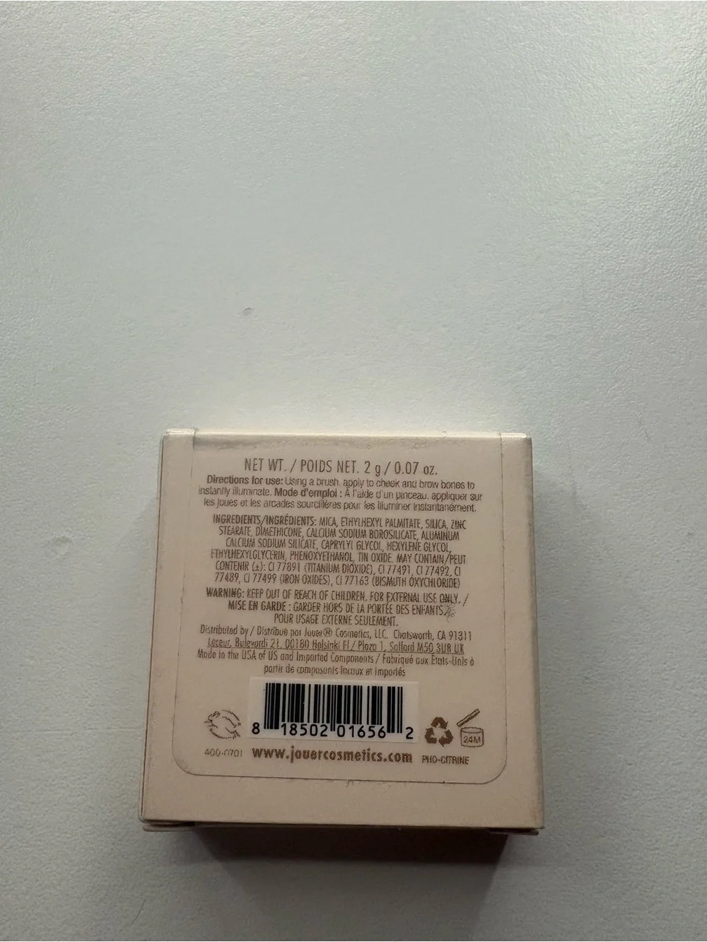 jouer Pearl Highlighter Compact - Citrine